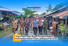 Bupati Thungari Pastikan Ketersediaan Bapok Jelang Idulfitri Aman