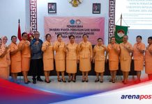 DWP Kabupaten Kepulauan Sangihe Kukuhkan Pengurus Unit/Satker Masa Bakti 2024–2029