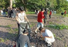 Dies Natalis ke-19, IAKN Manado Turun ke Pantai Tateli Kumpulkan 84,6 Kg Sampah