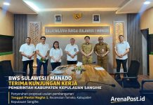 Tangani Abrasi Pesisir, Bupati Michael Thungari Sambangi BWS Sulawesi I Manado