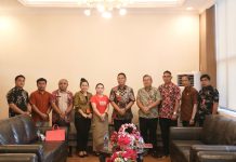 PELTAP bersama Panitia Indonesia Menyembah 2026 Chapter Minsel Bawah Audiensi dengan Bupati FDW