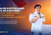 Calon Kapitalaung Wajib Kantongi Surat Bebas KKN, Ini Penegasan Bupati Michael Thungari