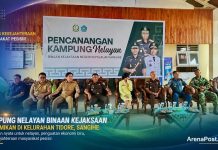Kajati Sulut Canangkan Kampung Nelayan Binaan di Tidore, Dorong Kesejahteraan Masyarakat Pesisir