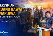 Bupati Michael Thungari Resmikan Ruang Rawat Inap Jiwa di RSD Liun Kendage Tahuna