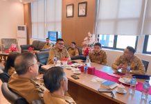 Wabup Minsel Theodorus Kawatu Hadiri Pentingnya Rakor Pelayanan Publik