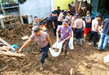 Polda Sulut Gercep Pulihkan Kondisi Pasca Banjir Bandang di Bolmong