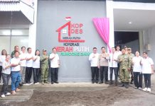 Bupati dan Wabup Minsel Ikuti Peresmian Operasional 1.061 Unit Koperasi Merah Putih