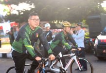 Wabup Kawatu Hadiri Fun Bike HUT ke-68 Kodam XIII/Merdeka di Lapangan Sam Ratulangi Tondano