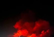 Erupsi Gunung Karangetang Sitaro, Lava Pijar 400 Meter ke Arah Barat Laut