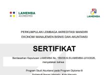 Prodi D3 Akuntansi Polimdo Raih Akreditasi “Unggul” dari LAMEMBA