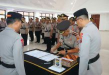 Gelar Sertijab PJU dan Kapolres Jajaran, Kapolda Sulut: Ini Bagian dari Penyegaran Organisasi