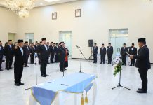 Gubernur Yulius Tegaskan Jabatan Ditentukan Kinerja, Integritas dan Dedikasi Bukan Kedekatan