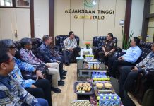 Perkuat Sinergi, PLN UID Suluttenggo Audiensi dengan Kajati Gorontalo Bahas Proyek Listrik Pulau Dudepo