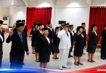 Penyegaran Birokrasi Sangihe, Bupati Michael Thungari Lantik 16 Pejabat Administrator dan Pengawas