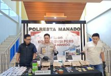 Ungkap Enam Kasus Narkoba Periode Juni 2026, Kapolresta Manado: Keberhasilan Ini Bentuk Komitmen Kami Melindungi Masyarakat