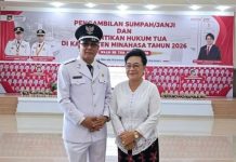 Resmi Dilantik, Cendy Kowal Komitmen Lanjutkan Program Desa Pineleng Dua Indah