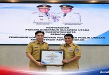 Michael Thungari Dampingi Gubernur YSK di Nikah Massal Sulut, Sangihe Raih Dua Penghargaan Inovasi Pelayanan Publik