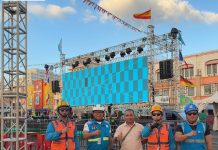 PLN UP3 Palu Sukses Kawal Keandalan Listrik Nobar Piala Dunia 2026, Masyarakat Nonton Nyaman Tanpa Kedip