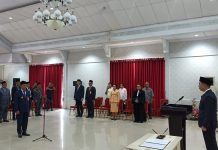 Johanis Pilat Kembali Jadi Penjabat Sekda Sangihe, Bupati Tekankan Percepatan APBD