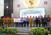 Wabup Tendris Bulahari Hadiri Rakor Pengawasan Pemerintahan Bersama Komisi II DPR RI