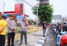 Pastikan Pelayanan BBM Lancar, Wakapolda Pantau Pengamanan di Sejumlah SPBU di Kota Manado